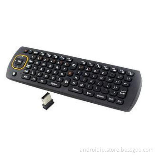 Full Keyboard Curve Fly Air Mouse Wireless Keyboard T5 Remo